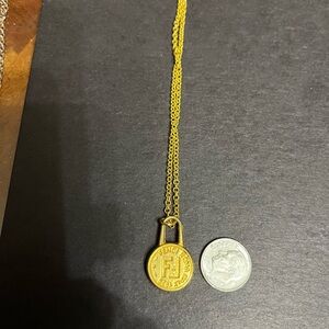 Gold Pendant Necklace